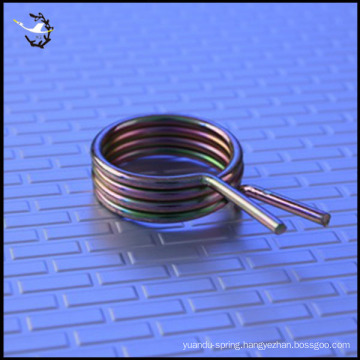 Custom nickel plated small torsion spring for sale